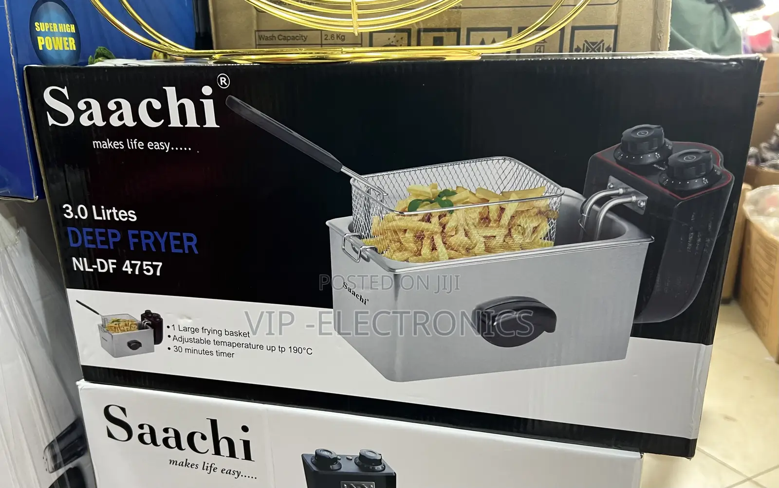 Saachi DEEP FRYER Makes Life Easy.3.0 Lirtes Saachi • 1