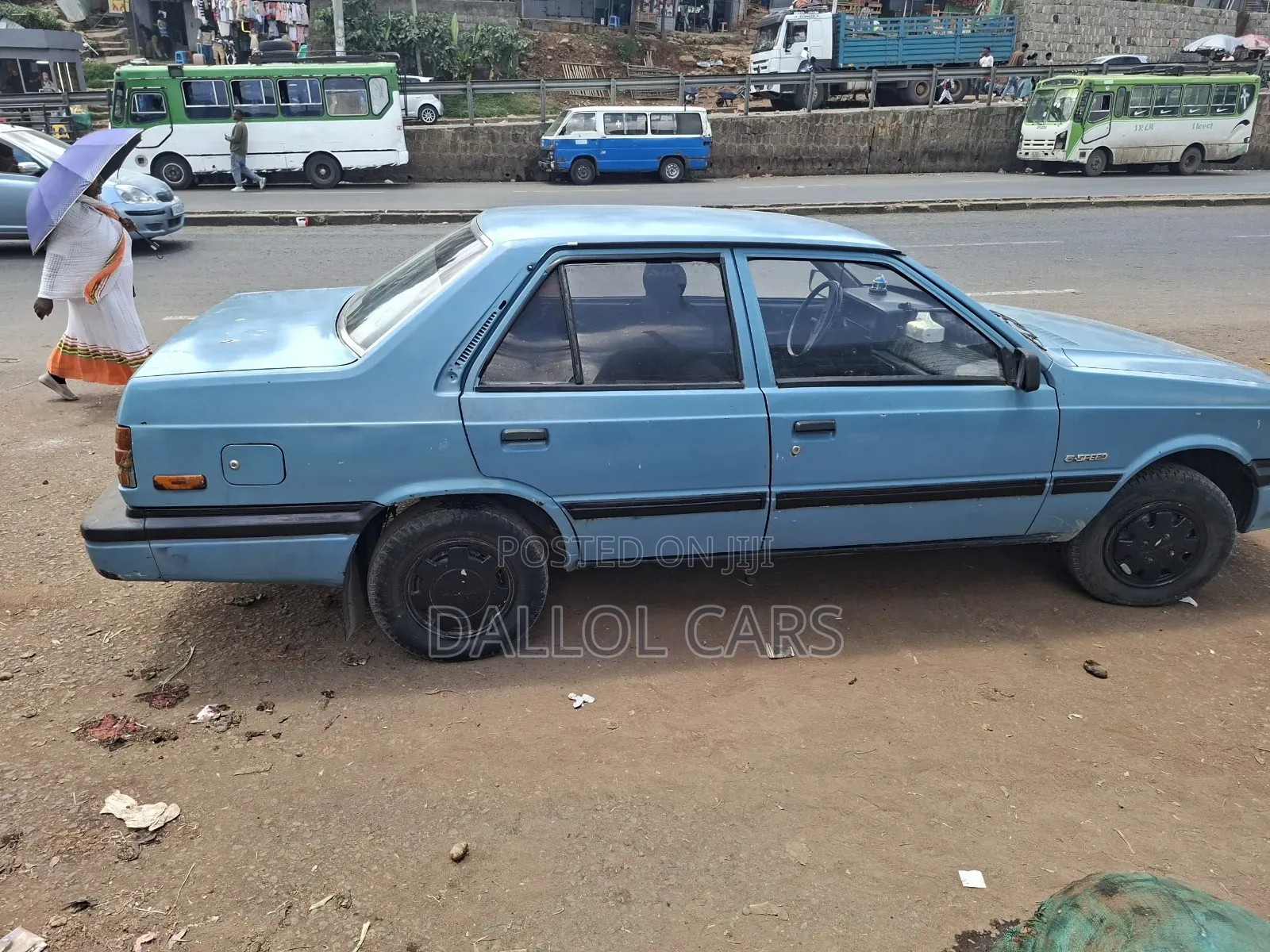 Hyundai Stellar 1987 Blue