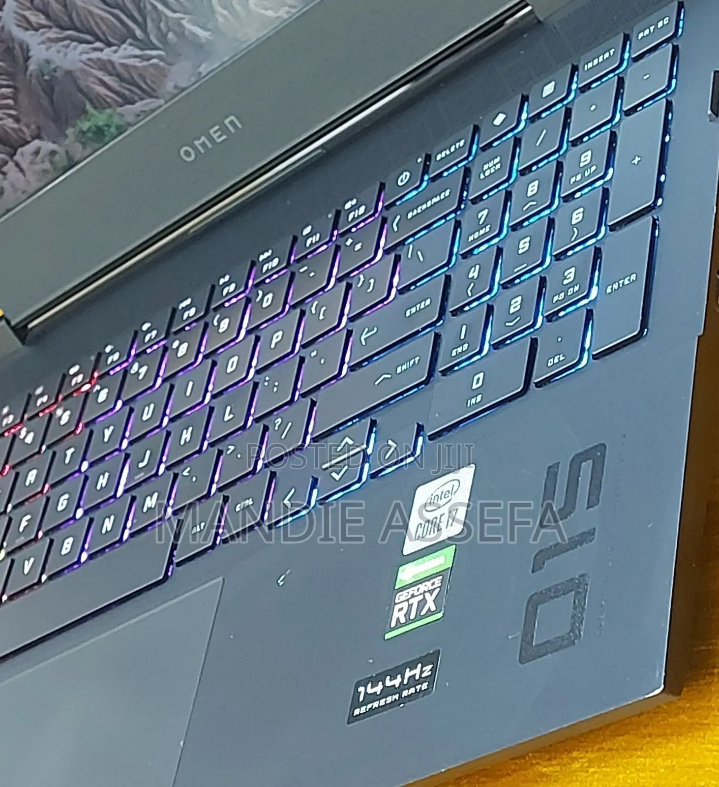 New Laptop HP Omen 15 16GB Intel Core i7 SSD 512GB
