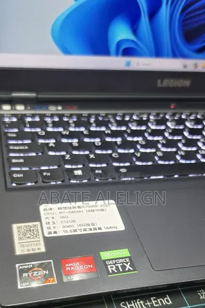 New Laptop Lenovo Legion 5 16GB AMD Ryzen 5 SSD 512GB