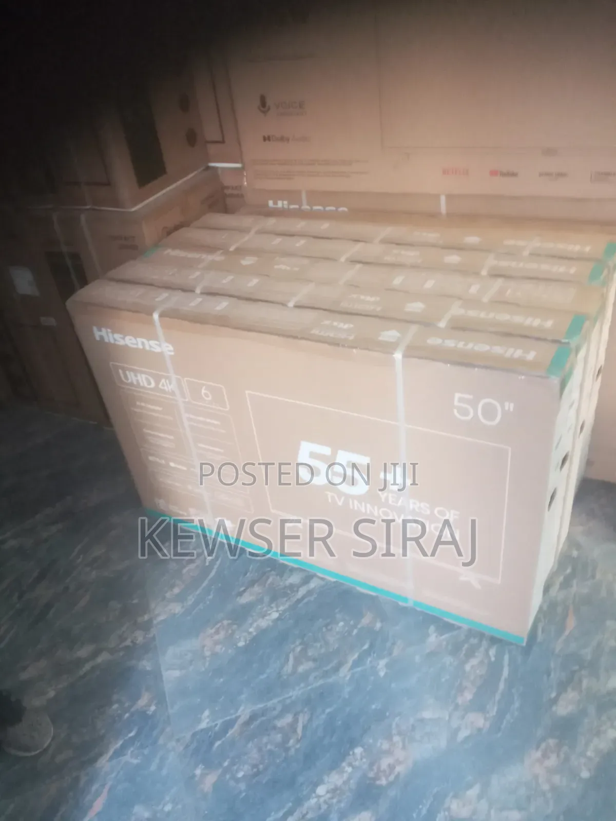Hisense TV 50 Inchi Vidda Smart TV