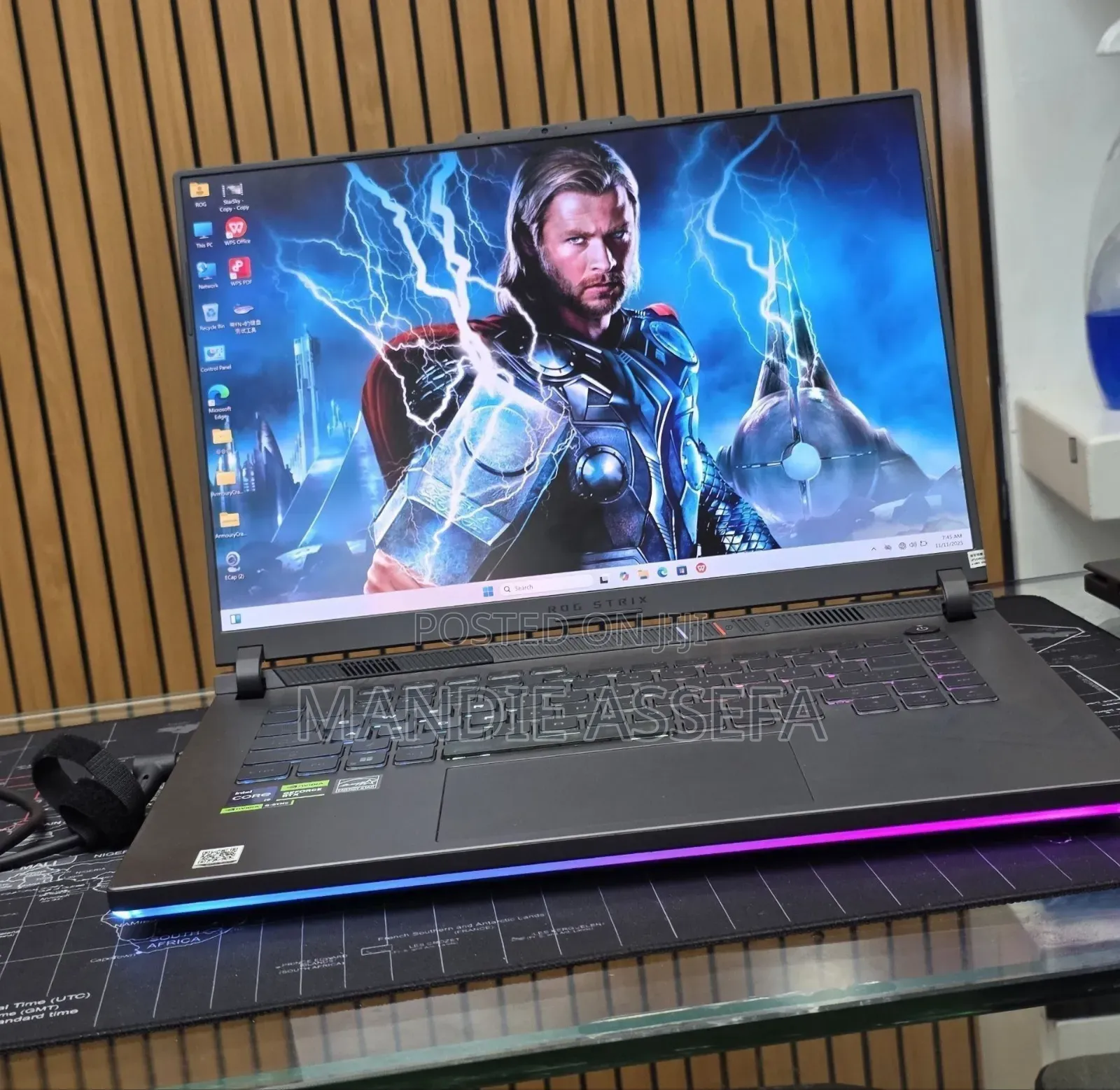 New Laptop Asus ROG Strix G16 G614 16GB Intel Core i9 SSD 1T