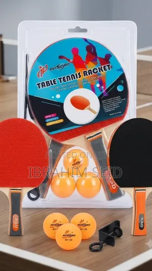 Tabltennis Racket With Ball and Net