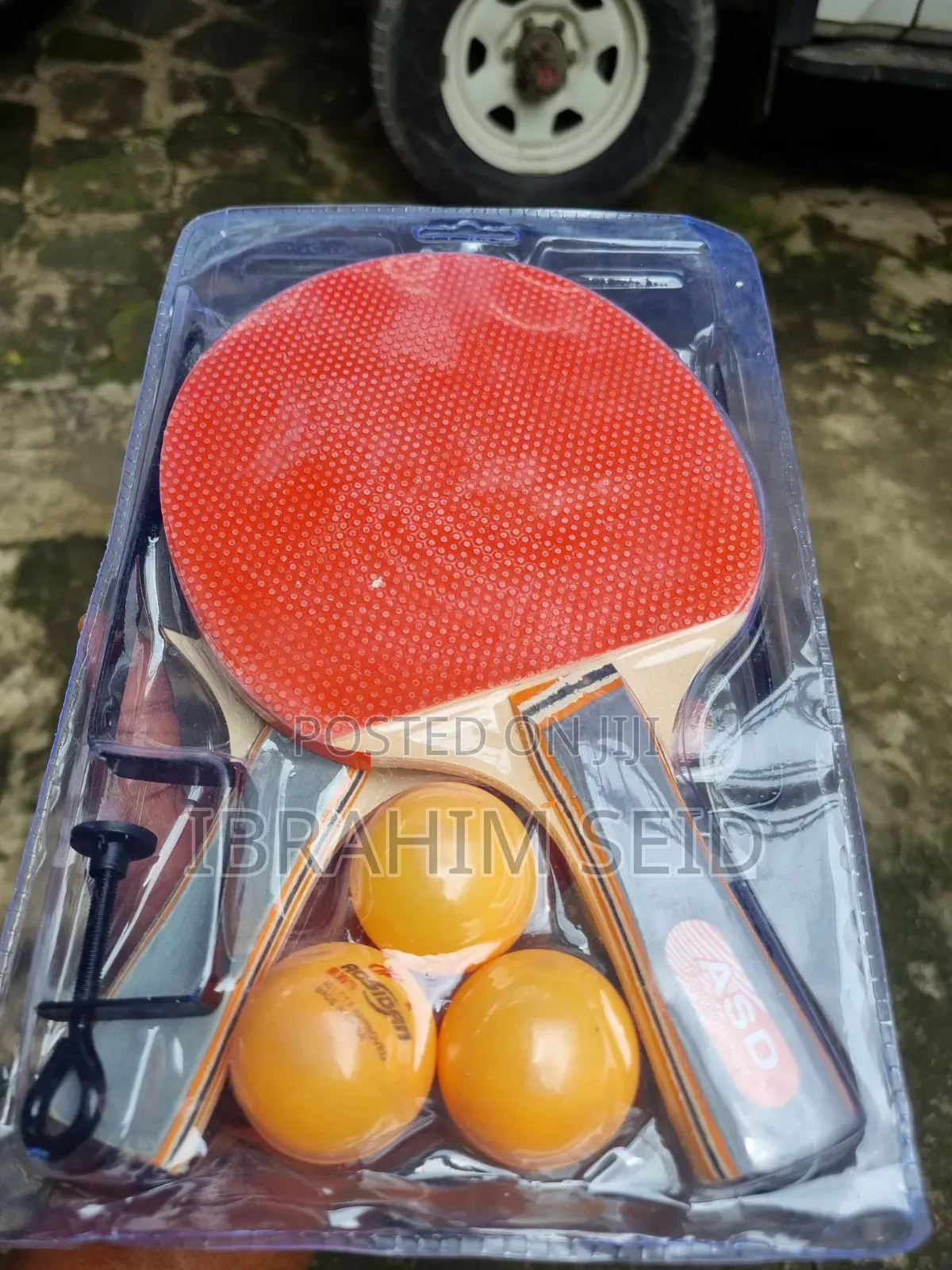 Tabltennis Racket With Ball and Net