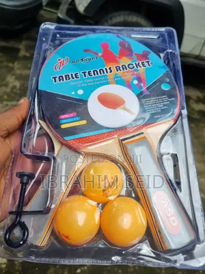 Tabltennis Racket With Ball and Net