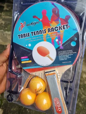 Tabltennis Racket With Ball and Net