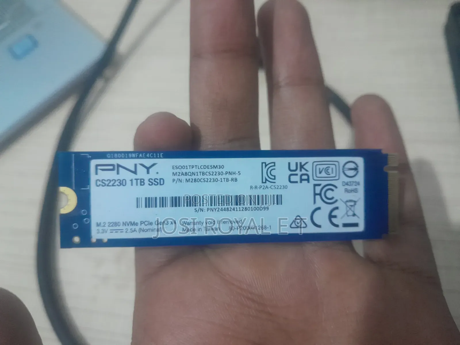 Nvme 1TB SSD Storage
