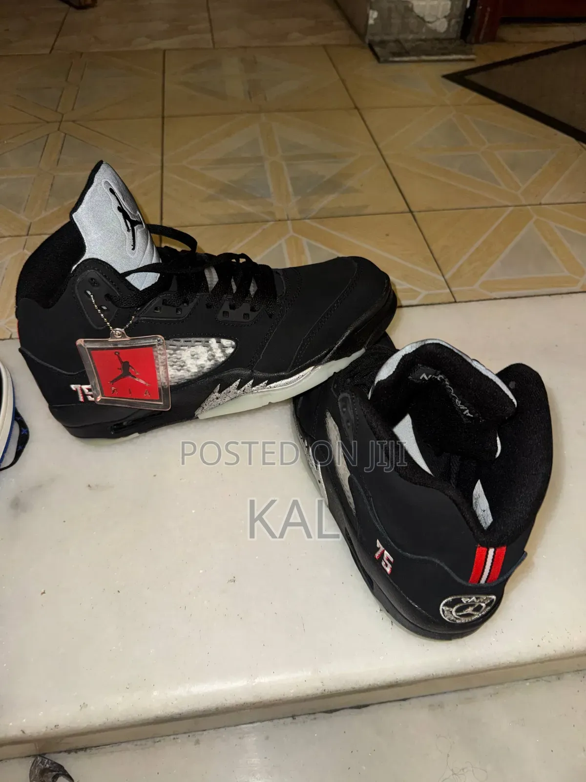 Jordan 5 Black Colour
