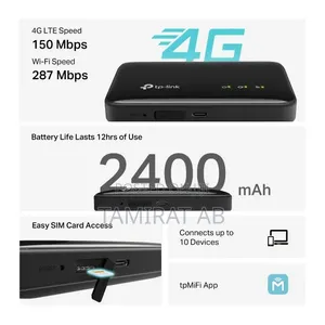 TP-Link M7005 | 4G LTE Mobile Wi-Fi 6