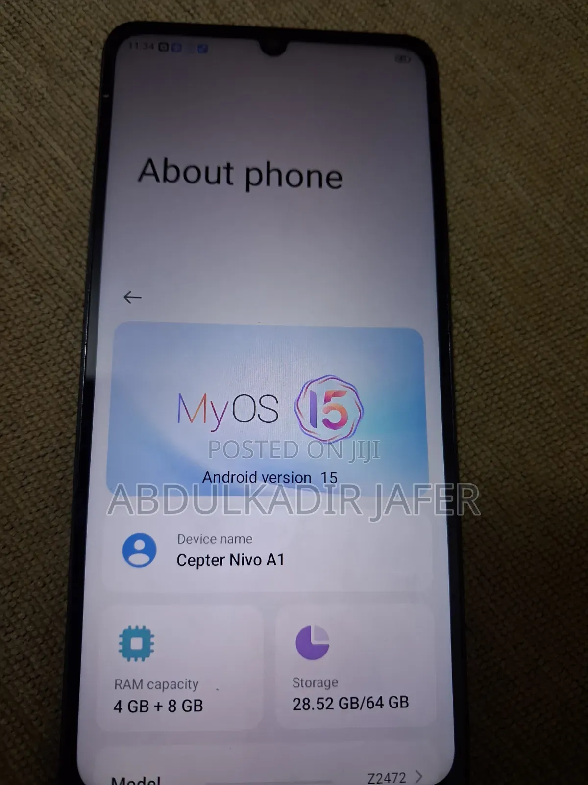 New Casper Via A3 64 GB Black