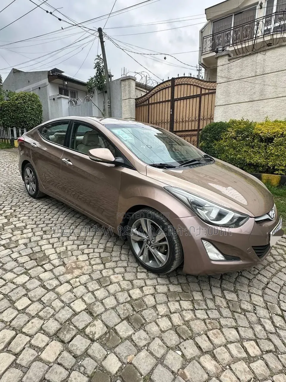 Hyundai Elantra 2015 Brown