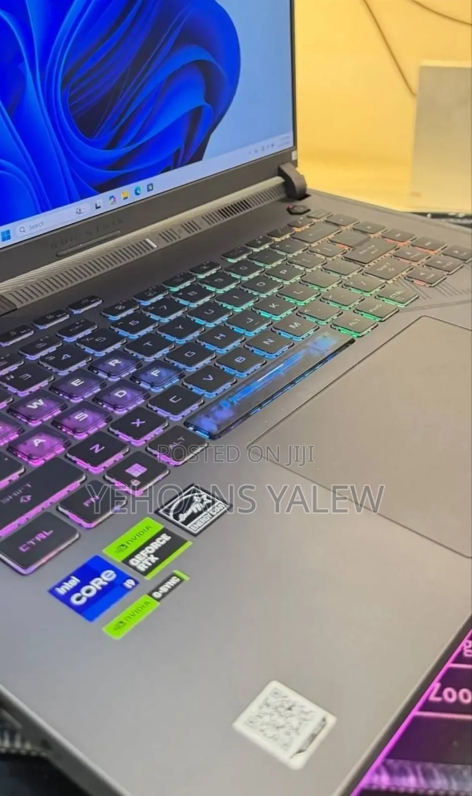 New Laptop Asus ROG Strix G16 G614 16GB Intel Core i9 SSD 1T
