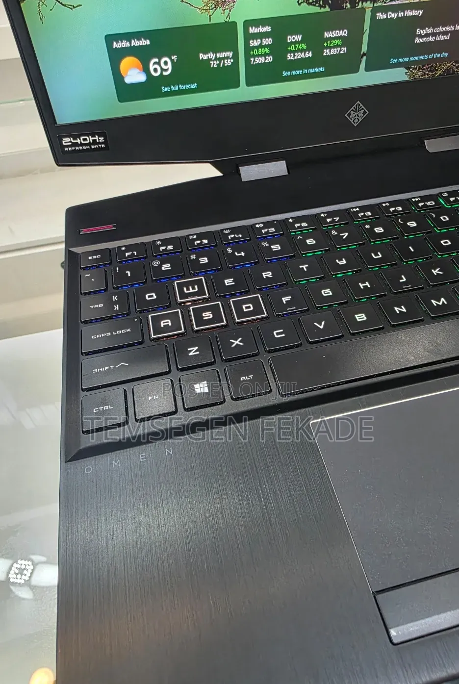 New Laptop HP Omen X 16GB Intel Core i7 SSD 1T