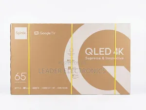 Syinix TV 75" UHD QLED – Original | 3-Year Warranty | Premium