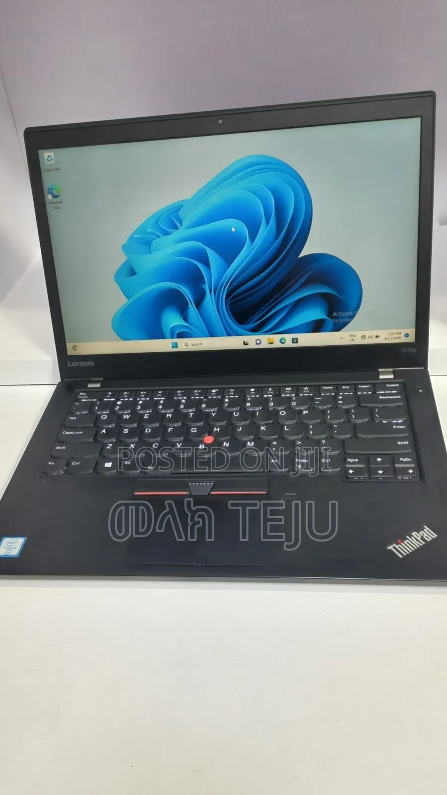 New Laptop Lenovo ThinkPad T470s 8GB Intel Core i5 SSD 256GB