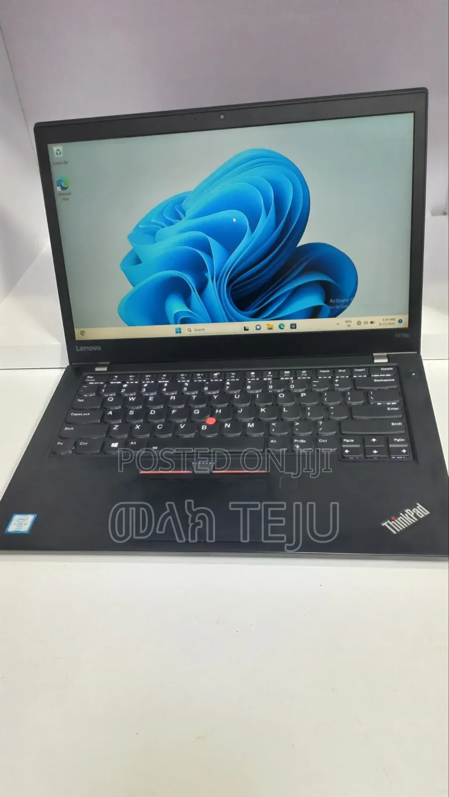 New Laptop Lenovo ThinkPad T470s 8GB Intel Core i5 SSD 256GB