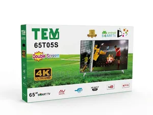 Tev 65-Inch Smart Android TV – UHD Double Glass 