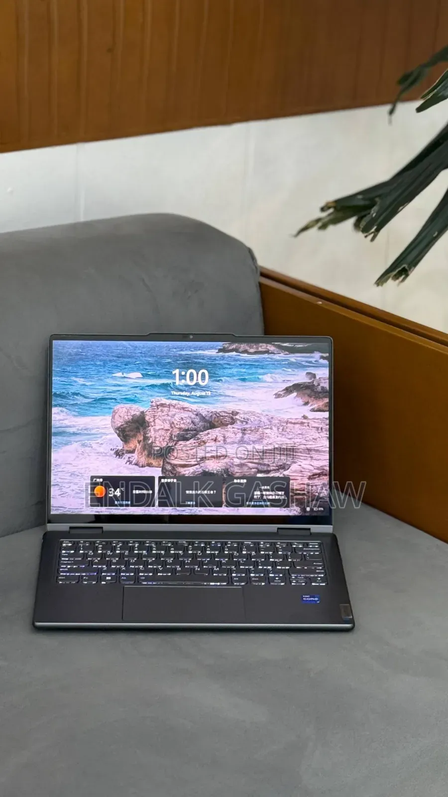 New Laptop Lenovo Yoga 7i 16GB Intel Core i7 SSD 512GB