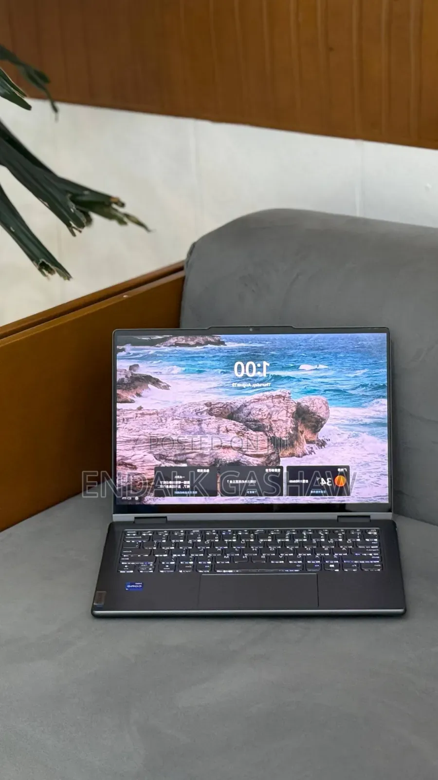 New Laptop Lenovo Yoga 7i 16GB Intel Core i7 SSD 512GB