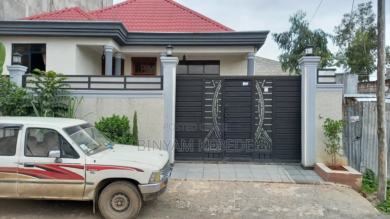Furnished 4bdrm Villa in Binyam, Bole for sale