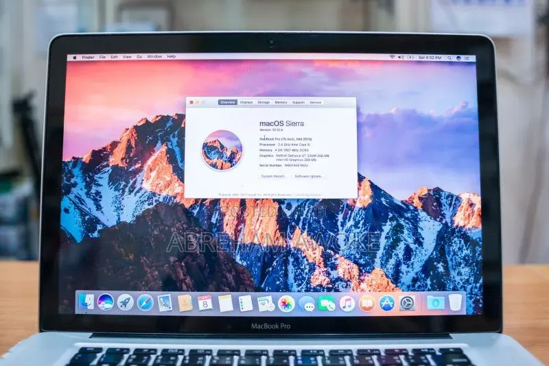 New Laptop Apple MacBook Pro 2010 4GB Intel Core i7 SSD 128GB