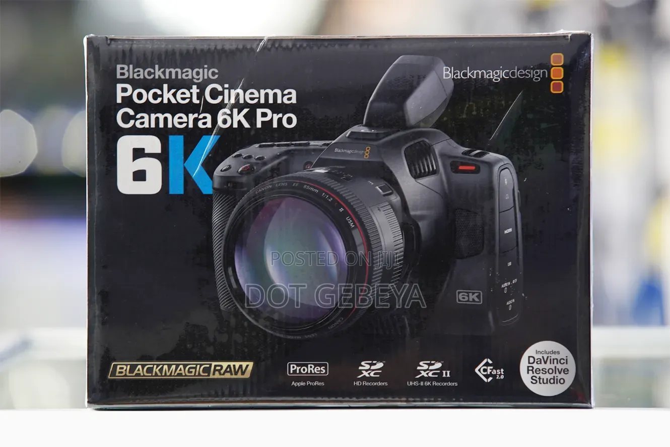  Blackmagic Pocket Cinema Camera Pro 