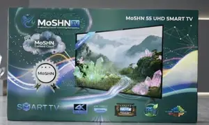 MoSHN 55-Inch UHD Smart TV. Featuring Stunning Ultra HD