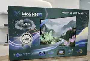 MoSHN 55-Inch UHD Smart TV. Featuring Stunning Ultra HD