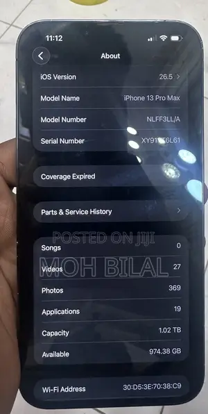 Apple iPhone 13 Pro Max 1 TB Black
