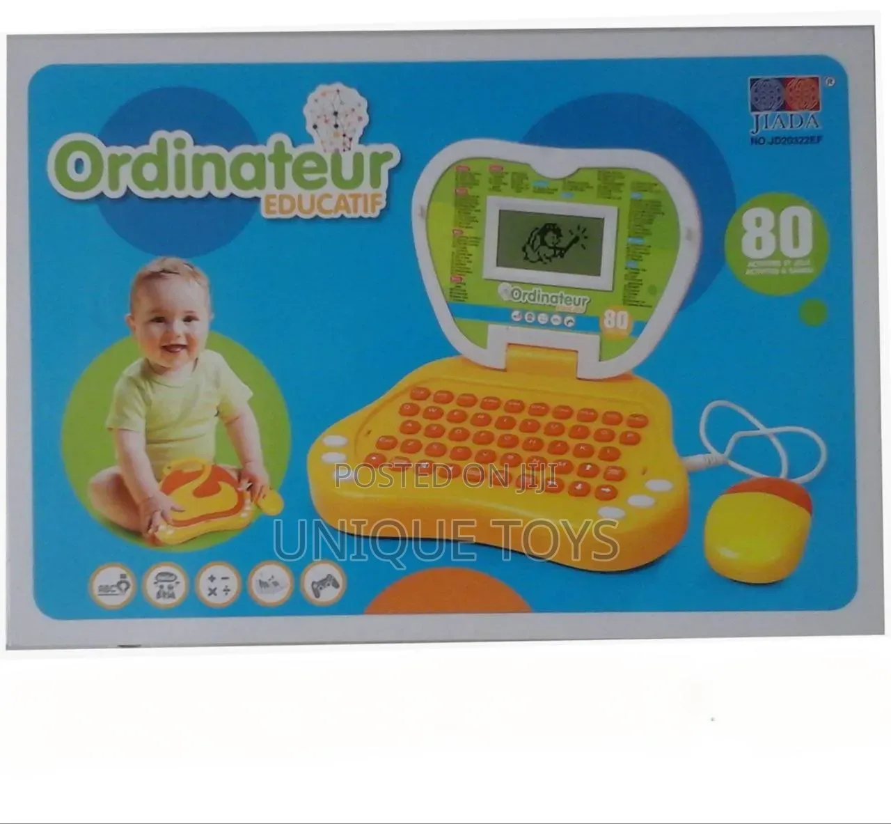 Bilingual Interactive Laptop | 80 Activities