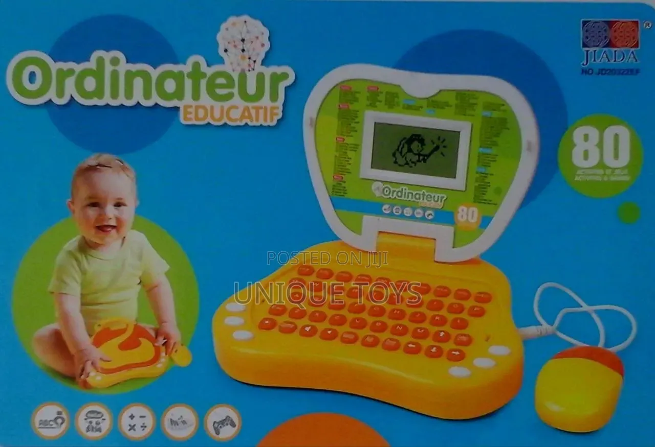 Bilingual Interactive Laptop | 80 Activities