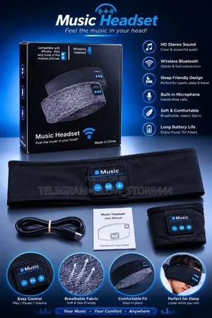 Wirless Headphones Headband
