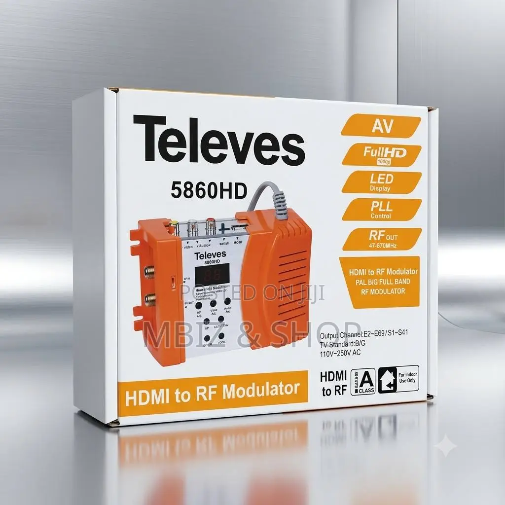 TVS Hdmi + Av to Rf