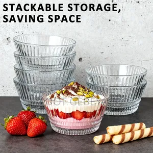 Deli Glass Blooming Glass Bowl – 7 Piece Set