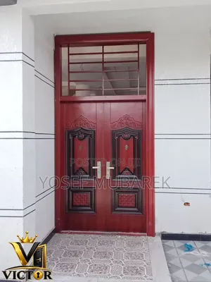 Premium Security Door – ጠንካራ፣ ዘመናዊ እና ደህንነታማ!