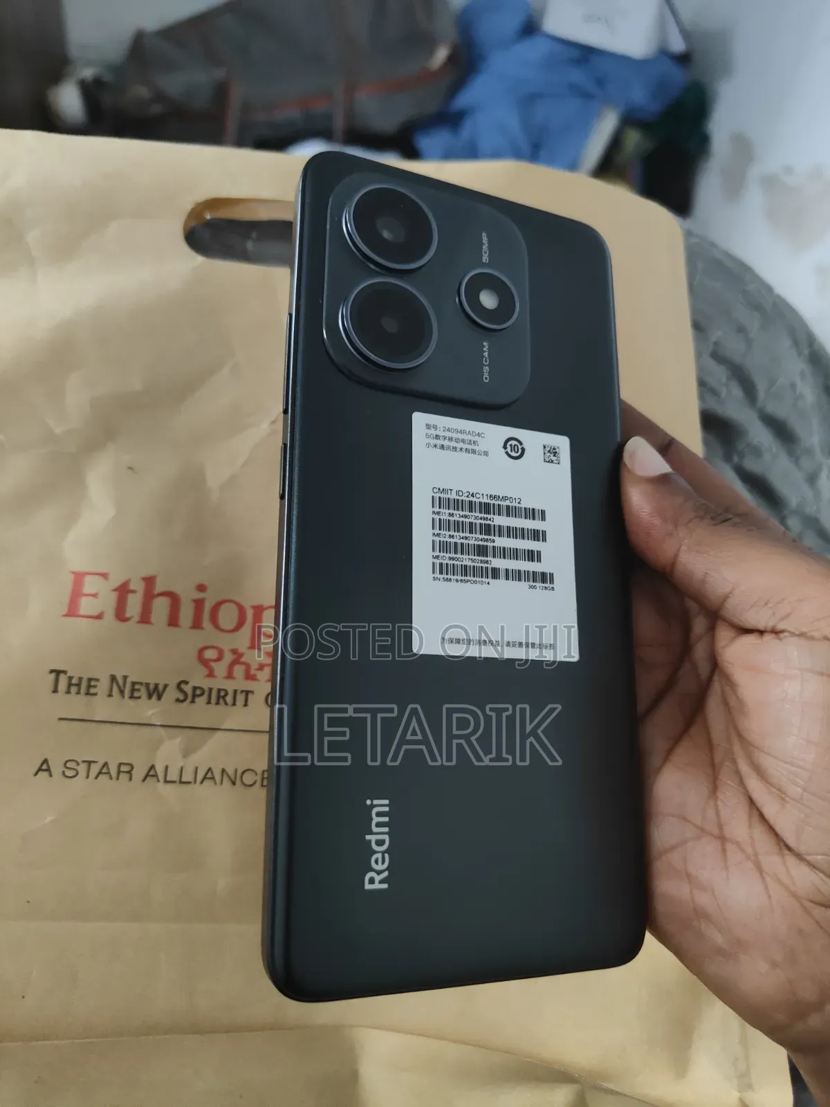 New Xiaomi Redmi Note 14 5G 256 GB Black