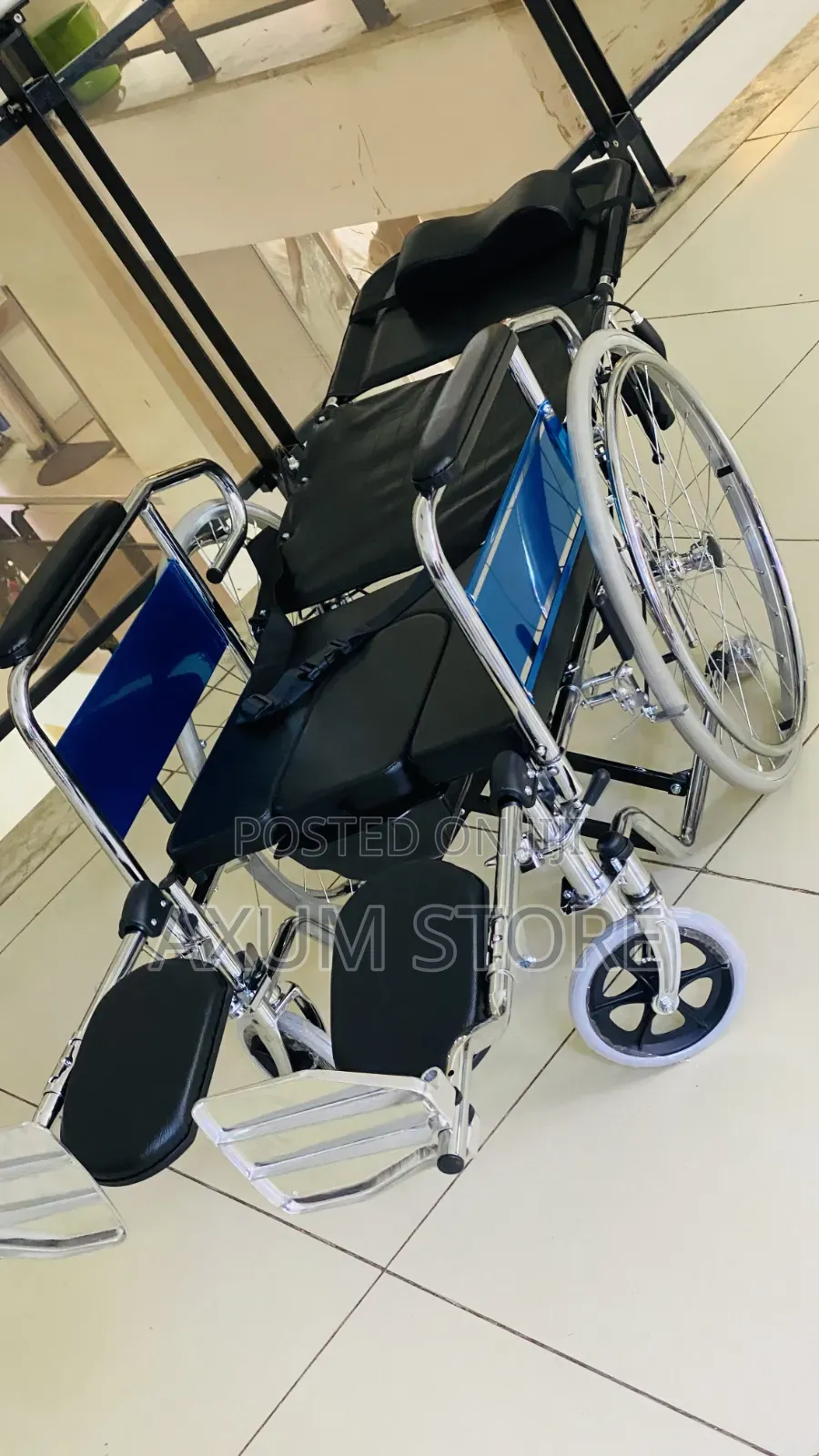 Strong Reliable Wheelchair — ጠንካራና አስተማማኝ ዊልቸር