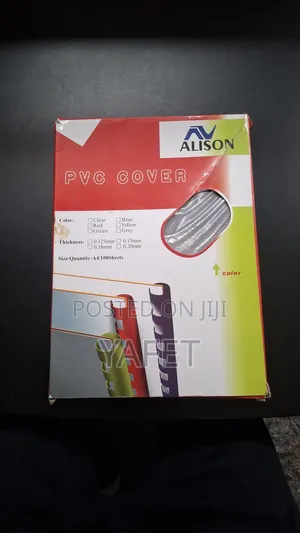 A4 PVC Binding Cover Cover