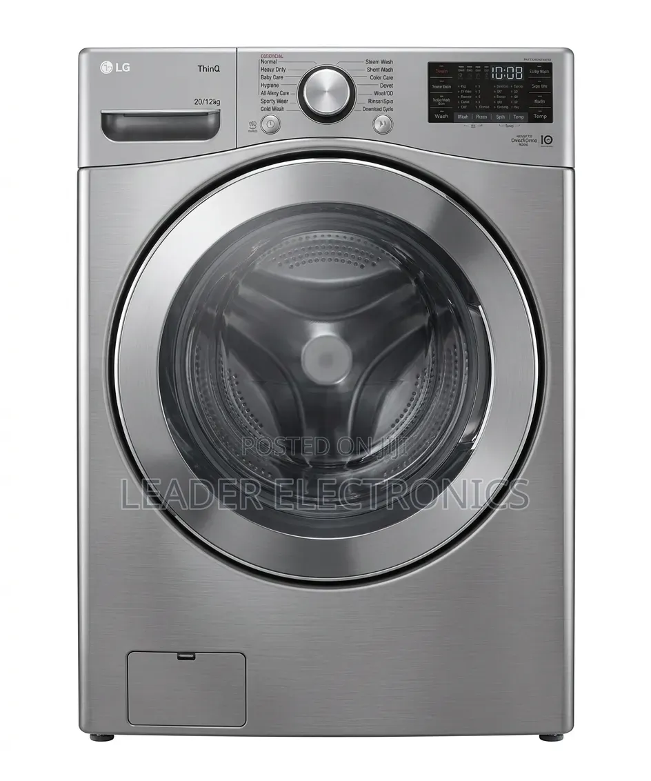 LG Full Automatic Washing Machine 20/12kg – Large Capacity | Powerful