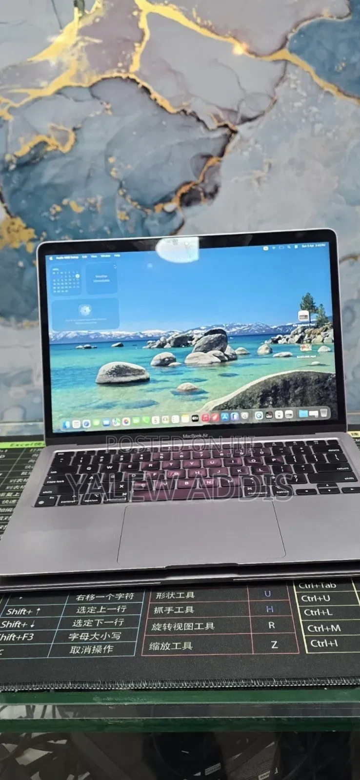 New Laptop Apple MacBook Air 2020 M1 8GB Apple M1 SSD 256GB
