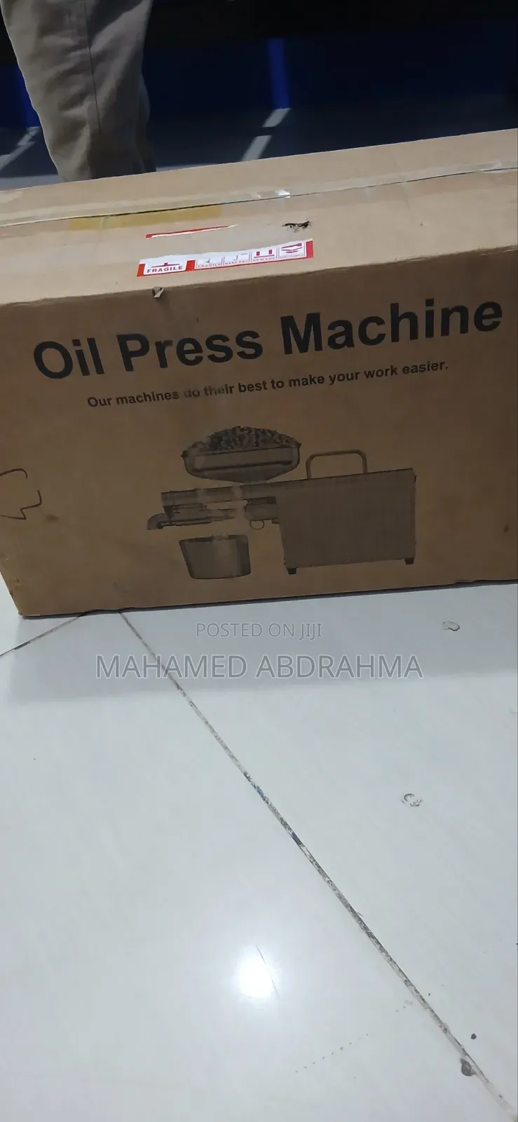 የዘይት መጭመቂያ ማሽን በሠአት 6 ሊትር