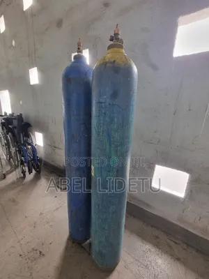 An Oxygen Cylinder Fitted With Advanced Valve Technology