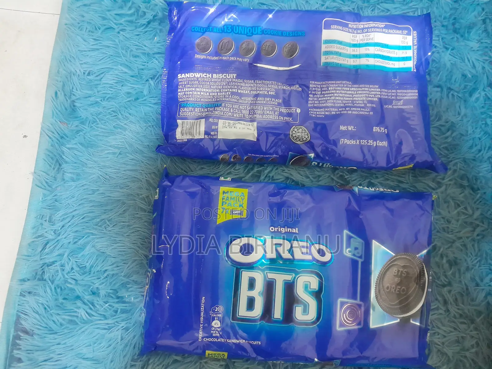 Oreo and Bourbon Biscuit