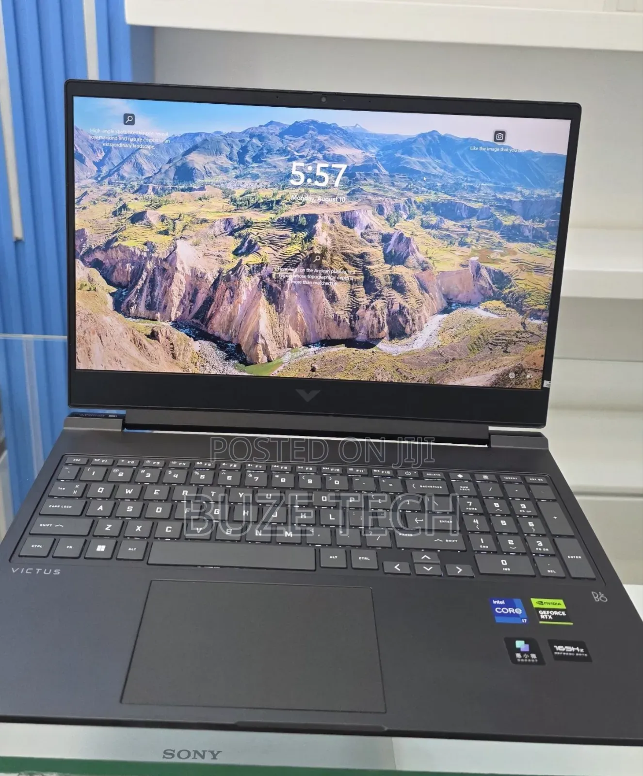 New Laptop HP Victus 16 16GB Intel Core i7 SSD 1T