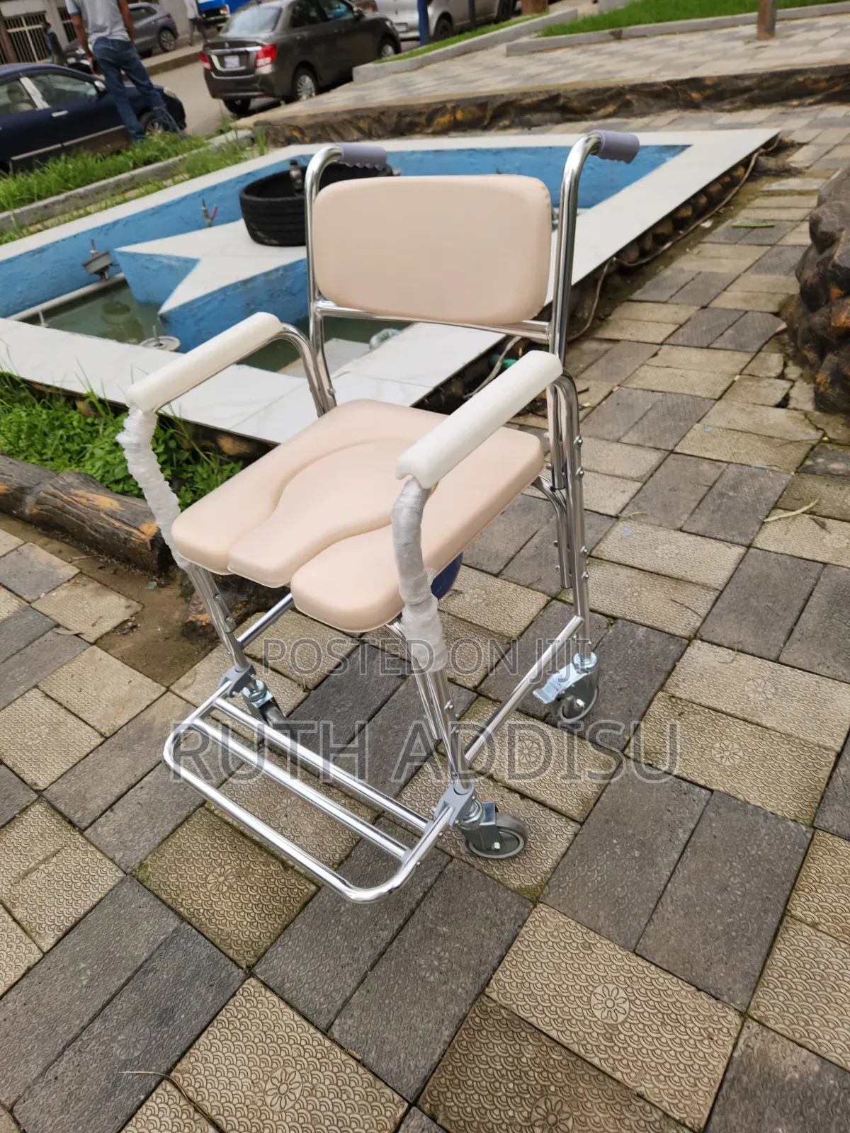 Commode Wheelchair輕鬆mini Wheels Commode Wheelchair輕微wheelchair Poty