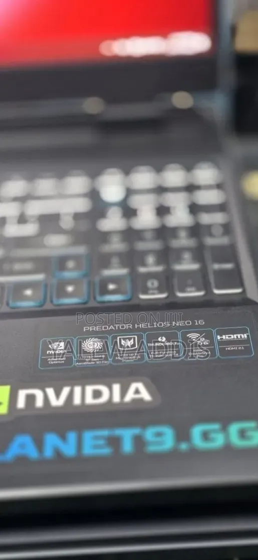 New Laptop Acer Predator Helios Neo 16 16GB Intel Core i7 SSD 512GB