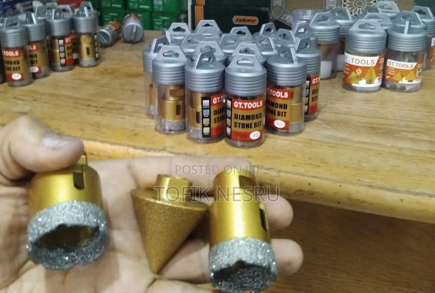 Concrite and Marble Hole Saw Bite