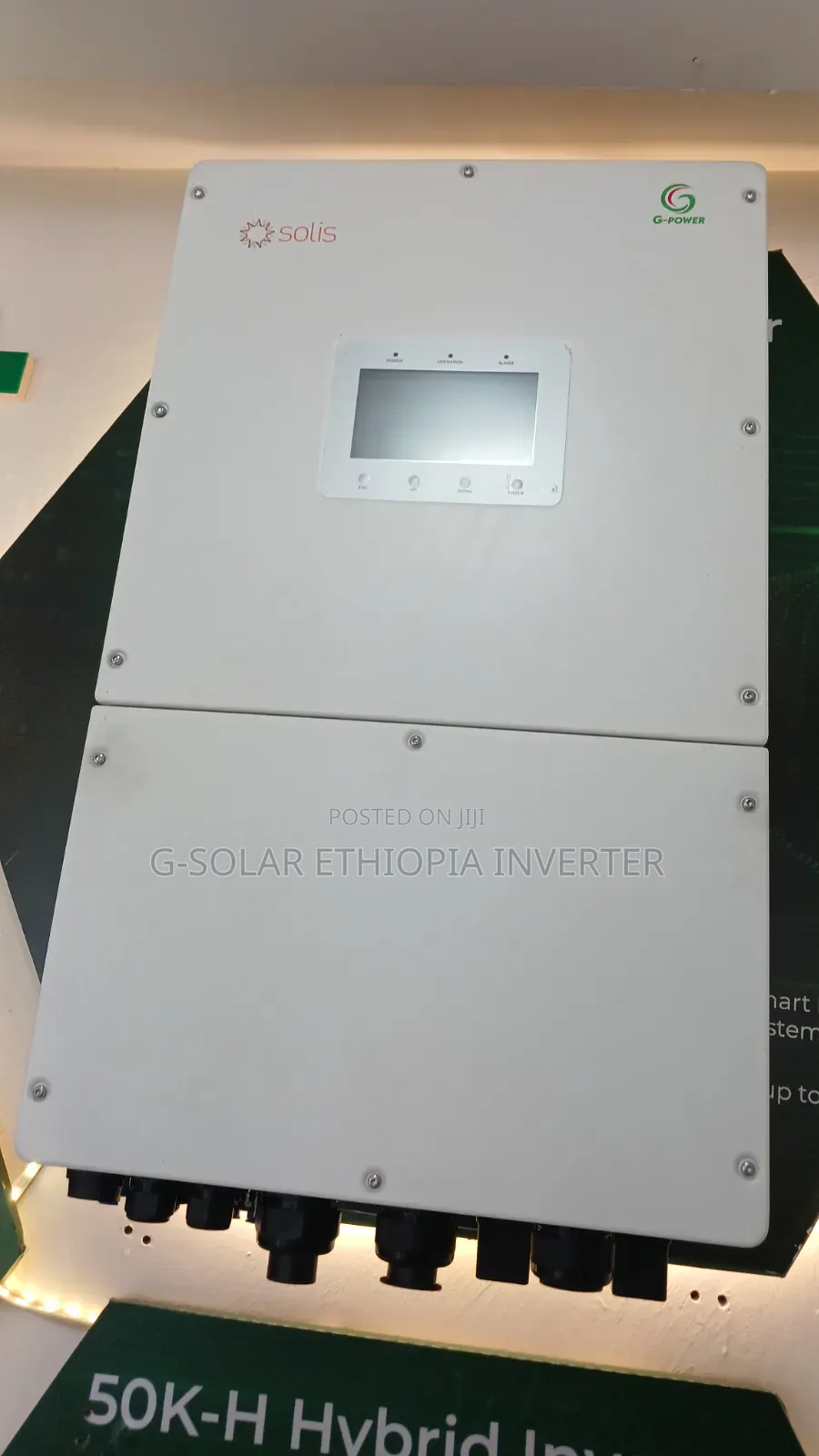 50kw Inverter + 50kw Lithium Battery Storage + 50pcs *715W Solar Panel