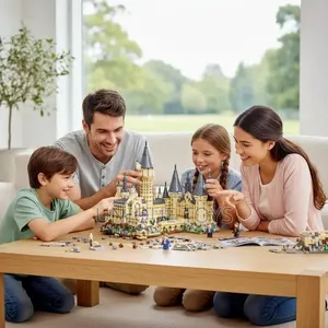 Lego: Magic Academy Hogwarts Castle Blocks: 5,800-PCS + Led Lighting