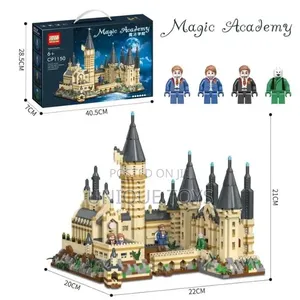 Lego: Magic Academy Hogwarts Castle Blocks: 5,800-PCS + Led Lighting